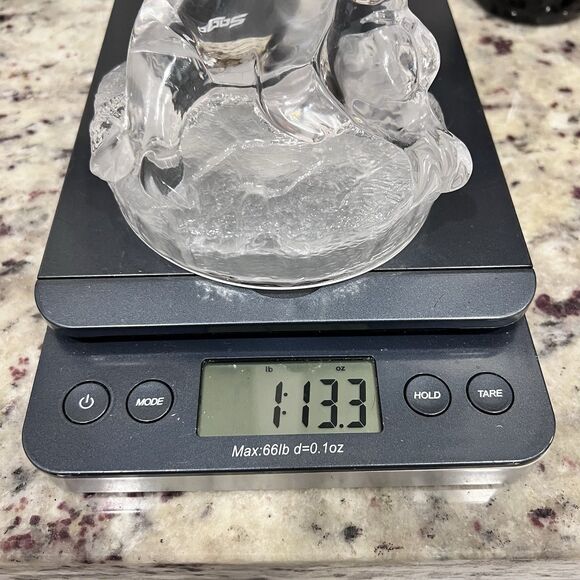 Seal With Pup Crystal Figurine RCR Royal Crystal Rock Made In Italy. Glass Decor - Picture 6 of 6